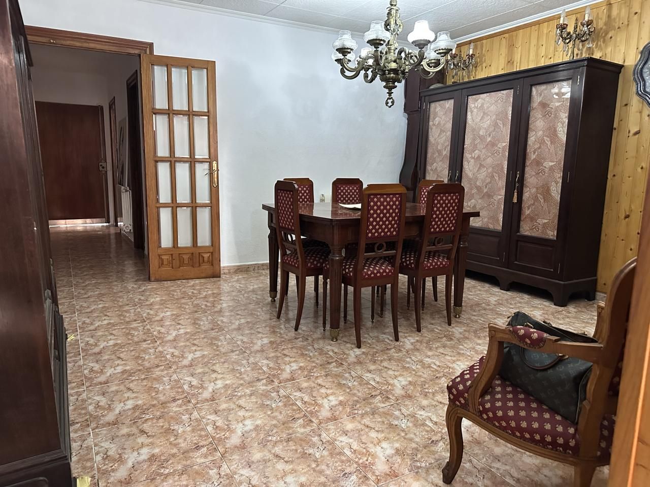 Menjador de Casa o xalet de lloguer en Terrassa amb Calefacció i Terrassa