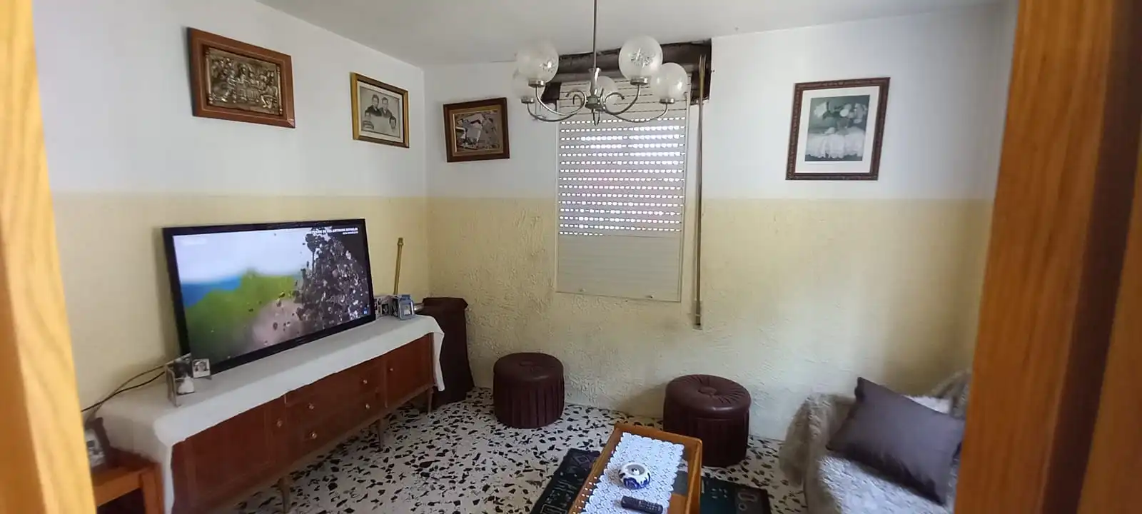 Wohnzimmer von Haus oder Chalet zum Verkauf in Cambados mit Abstellraum, Möbliert und Ofen