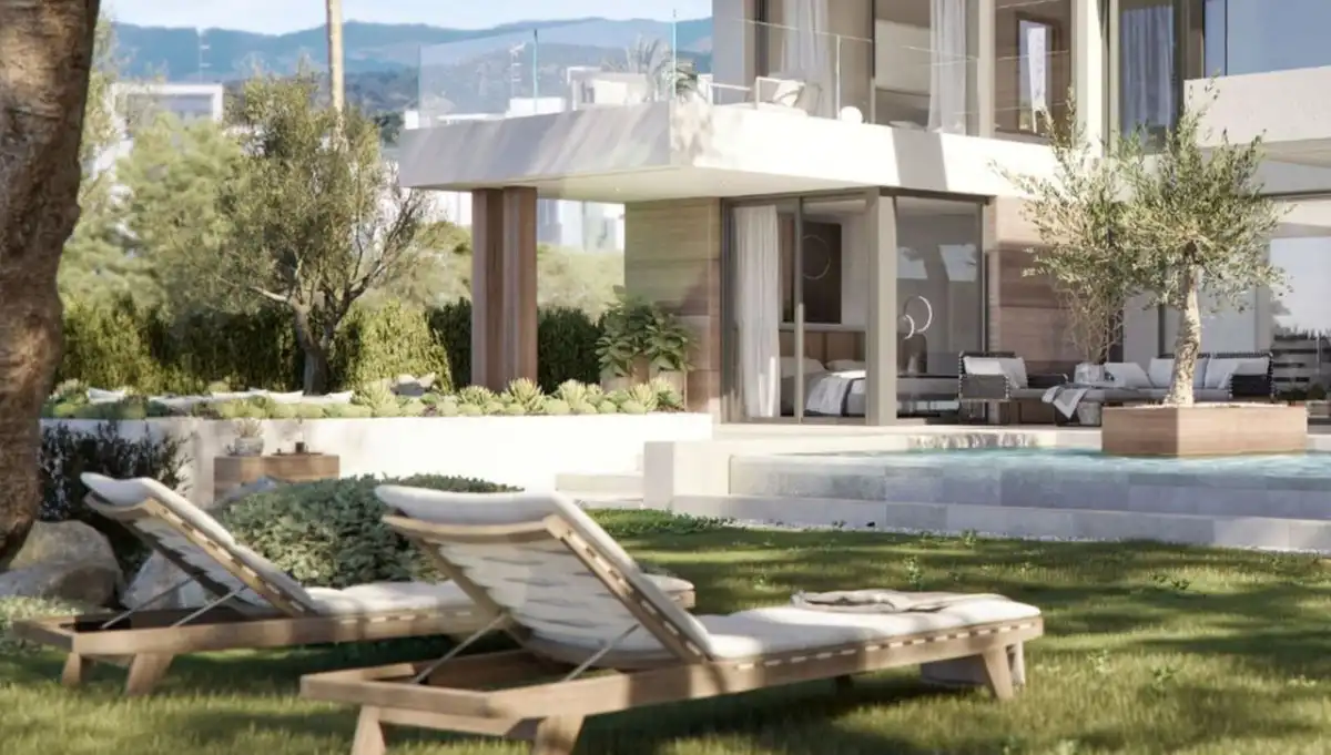 Terrassa de Casa o xalet en venda en Sotogrande amb Aire condicionat, Jardí privat i Terrassa