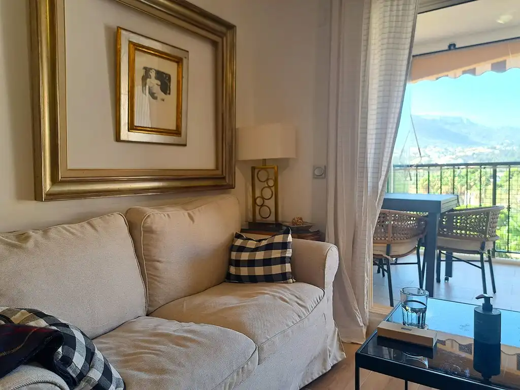 Living room of Flat for sale in Dénia  with Air Conditioner, Heating and Terrace
