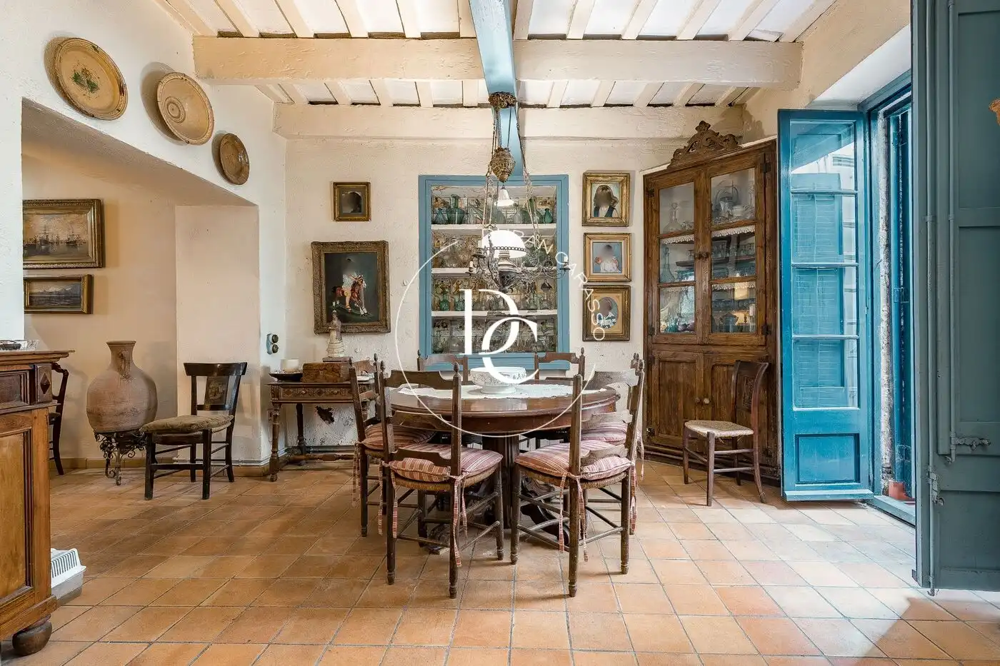 Dining room of Houses for sale in Sitges  with Air Conditioner, Heating and Terrace