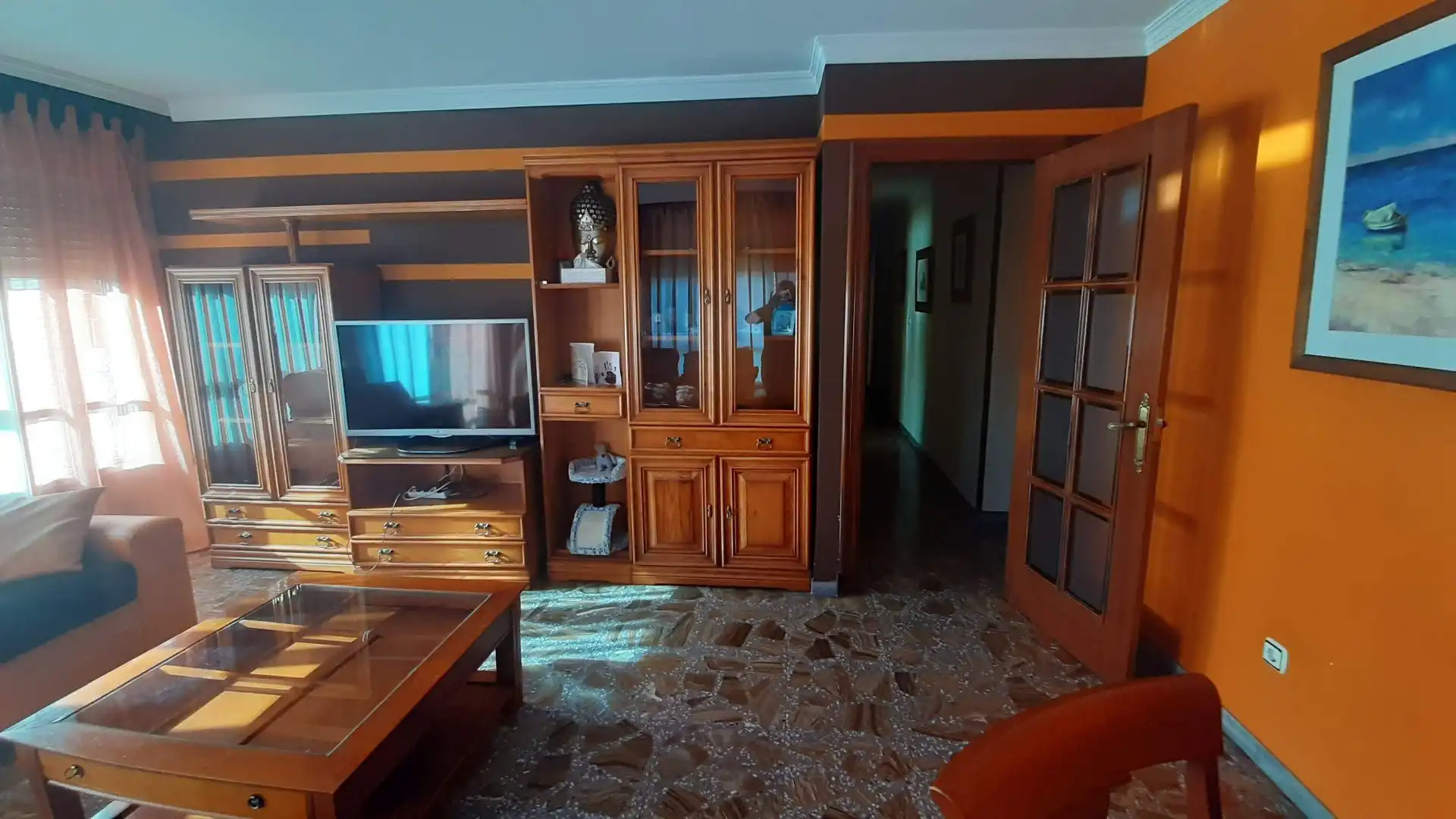 Sala d'estar de Pis en venda en Murcia amb Aire condicionat, Calefacció i Terrassa