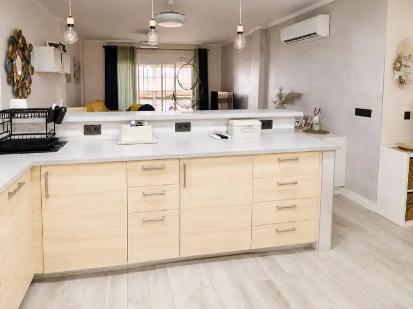 Cocina de Casa adosada en venta en Almuñécar con Aire acondicionado, Terraza y Balcón