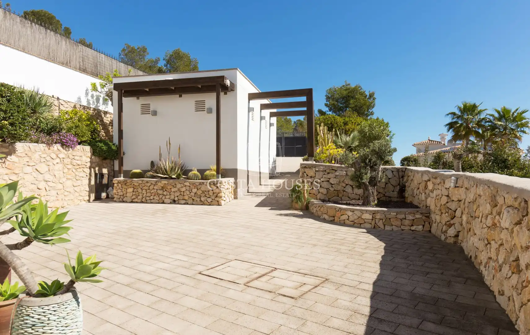 Exterior view of Houses for sale in Benissa  with Air Conditioner, Heating and Private garden