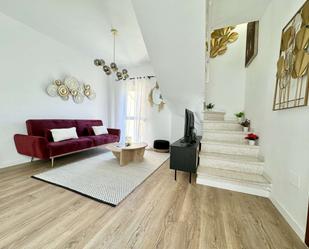 Sala d'estar de Apartament per a compartir en Málaga Capital amb Aire condicionat i Terrassa