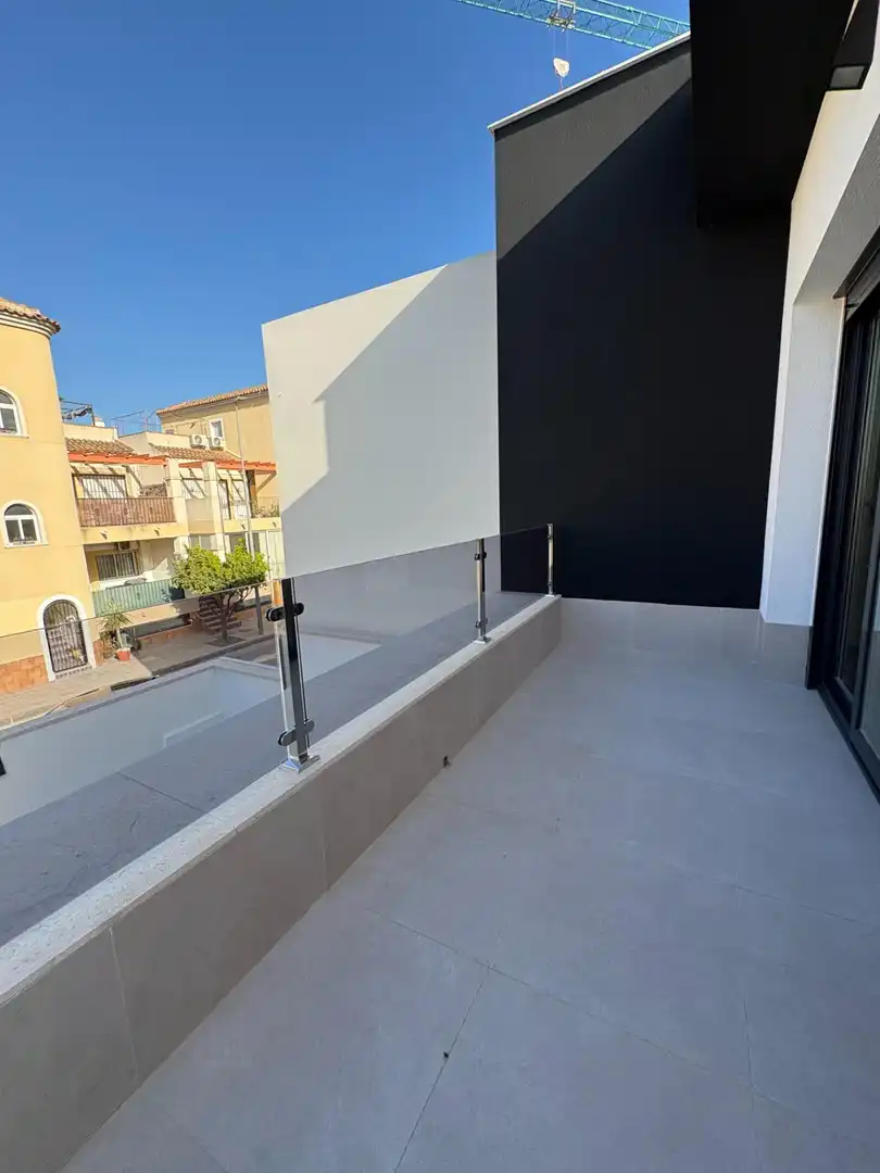 Terrassa de Casa o xalet en venda en Almoradí amb Aire condicionat, Calefacció i Jardí privat