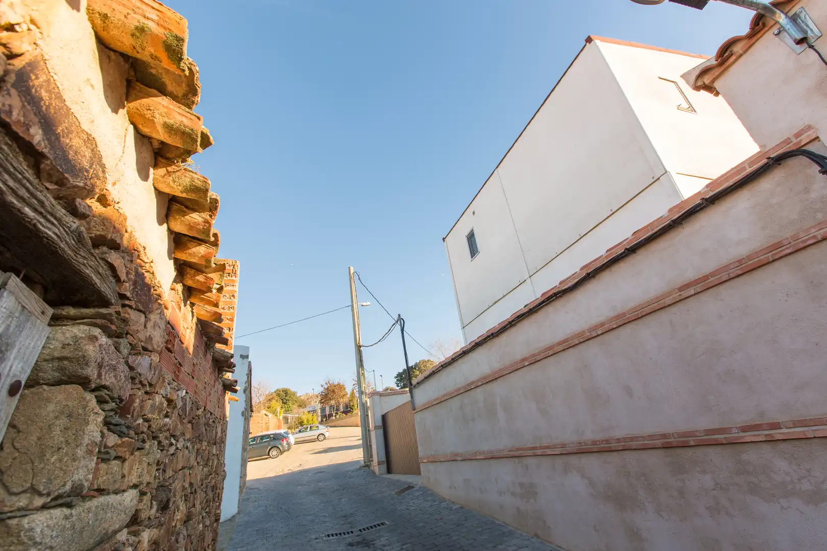 Vista exterior de Casa o xalet en venda en Hontanar amb Calefacció i Terrassa