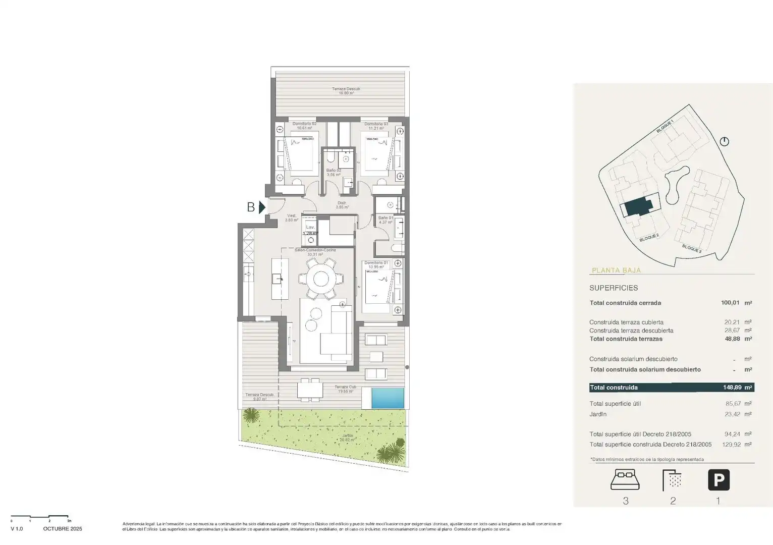 Planta baja en venta en Guaro con Aire acondicionado, Calefacción y Jardín privado