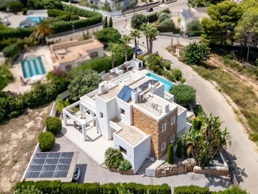 Exterior view of Houses for sale in Jávea / Xàbia