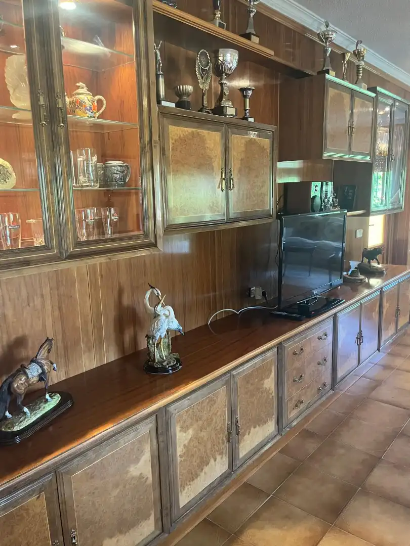 Comedor de Casa o chalet de alquiler en Becerril de la Sierra con Aire acondicionado, Calefacción y Jardín privado