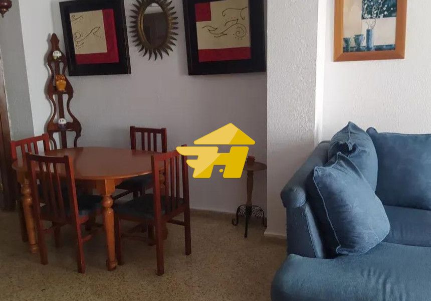 Sala d'estar de Pis de lloguer en Málaga Capital amb Aire condicionat i Moblat