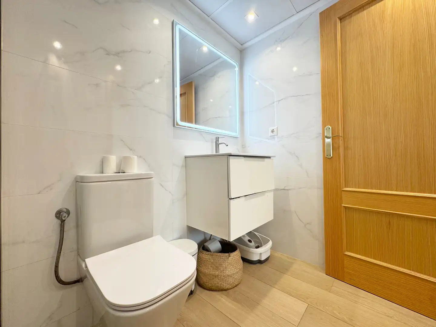 Baño de Casa adosada en venta en Murcia con Aire acondicionado, Jardín privado y Terraza