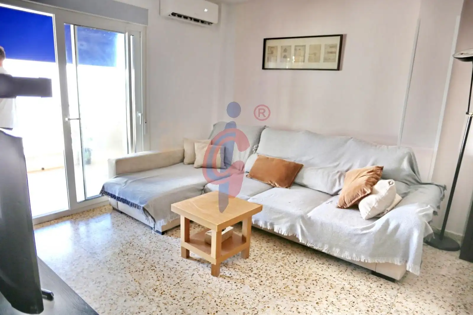 Sala de estar de Apartamento en venta en Guardamar del Segura con Terraza y Balcón