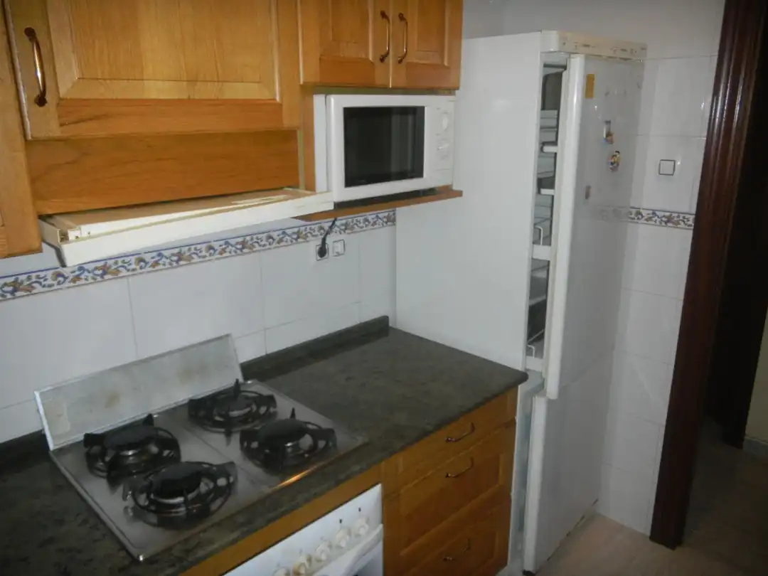 Küche von Wohnung zur Miete in Tarragona mit Heizung, Möbliert und Ofen