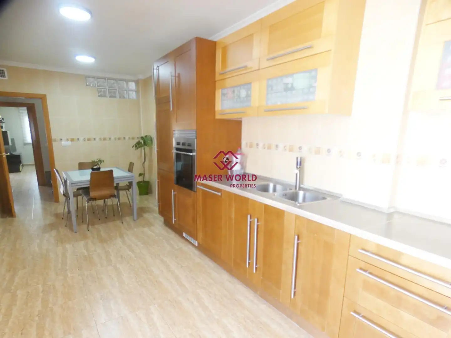 Cuina de Casa o xalet en venda en Mazarrón amb Aire condicionat, Calefacció i Terrassa