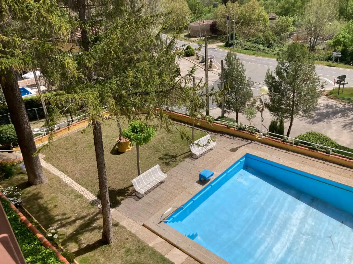 Schwimmbecken von Wohnung zum Verkauf in Lanciego / Lantziego mit Heizung, Terrasse und Schwimmbad