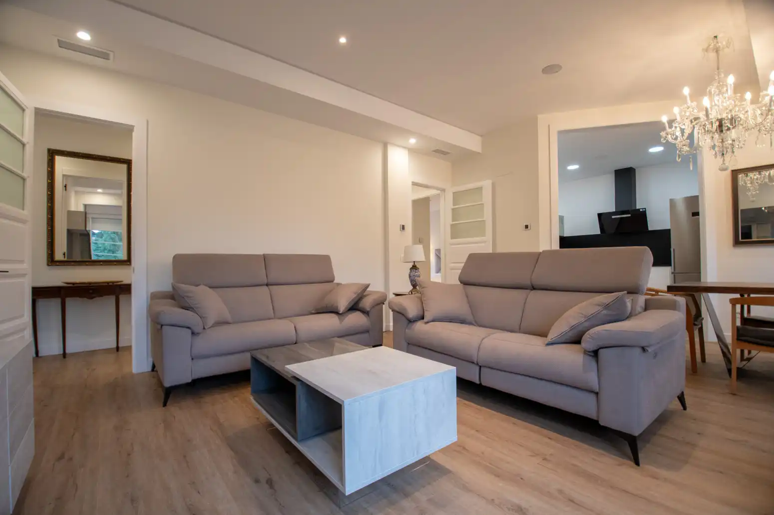 Sala de estar de Piso en venta en Villaviciosa con Calefacción, Terraza y Domótica