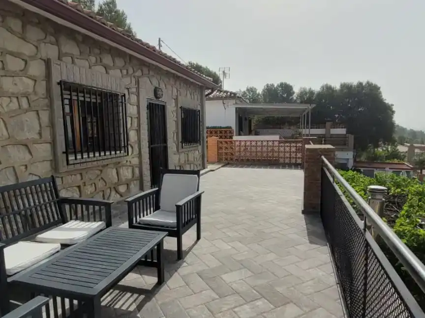 Terrace of Flat for rent in Jérica  with Air Conditioner and Furnished