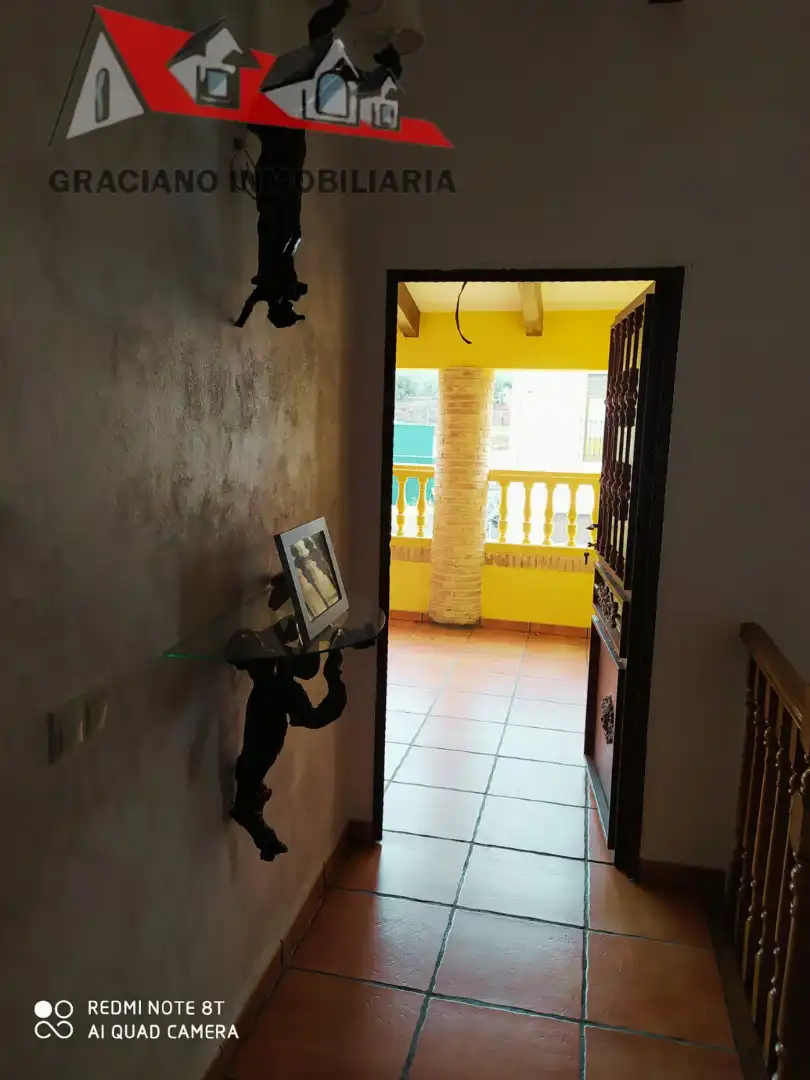 Casa adosada en venda en Villaverde de Guadalimar amb Aire condicionat, Jardí privat i Terrassa