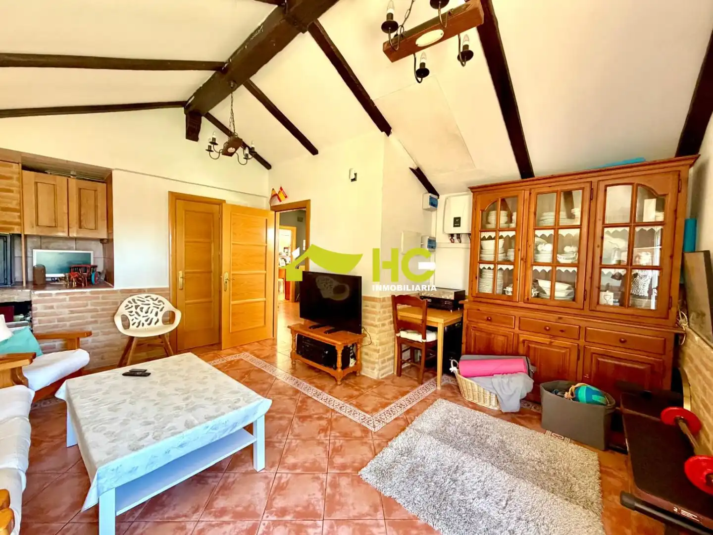 Sala de estar de Casa o chalet en venta en Villaviciosa de Odón con Aire acondicionado, Calefacción y Jardín privado