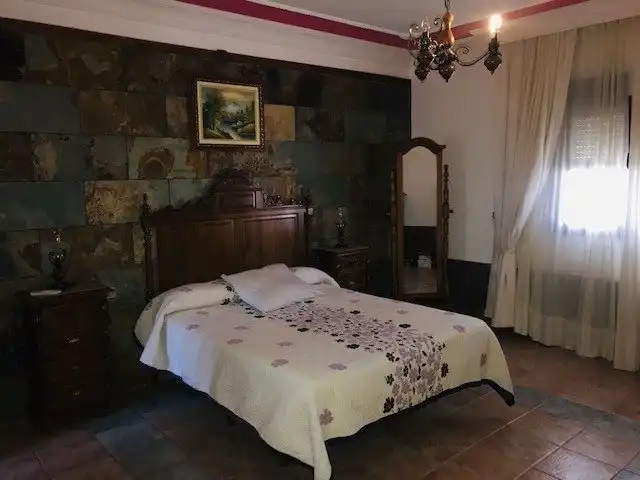 Dormitori de Casa o xalet de lloguer en Chiclana de la Frontera amb Calefacció, Jardí privat i Terrassa