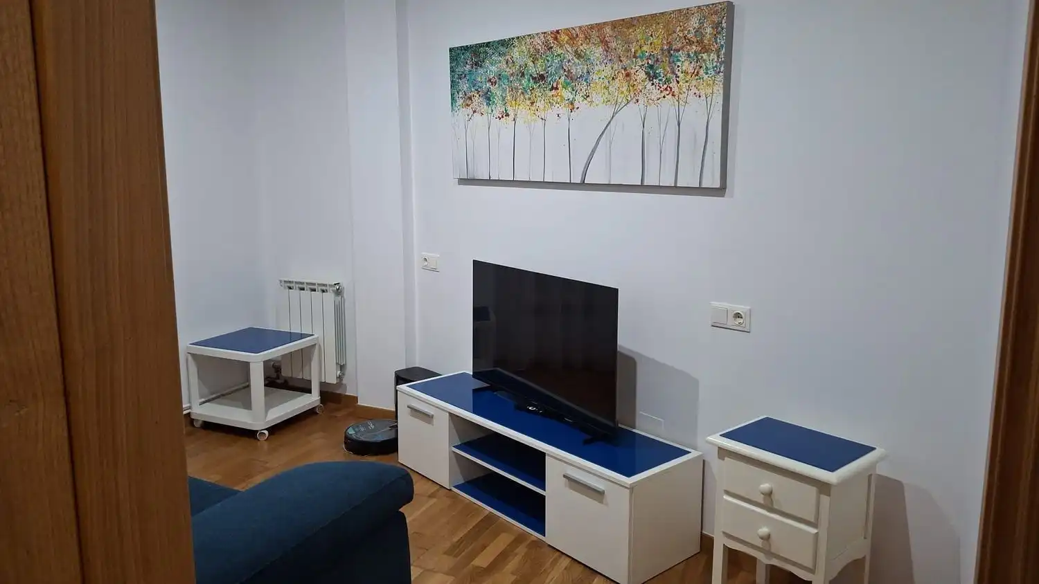 Sala de estar de Piso en venta en A Cañiza   con Calefacción y Trastero