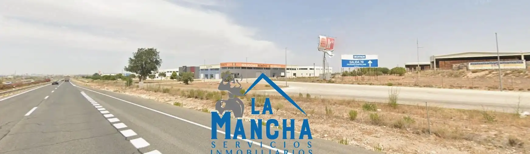 Exterior view of Industrial buildings for sale in Chinchilla de Monte-Aragón