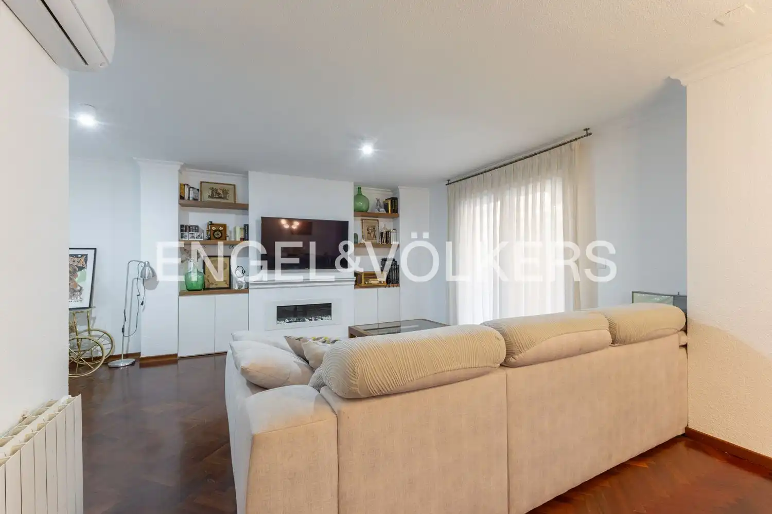 Sala de estar de Piso en venta en Valencia con Aire acondicionado, Calefacción y Parquet