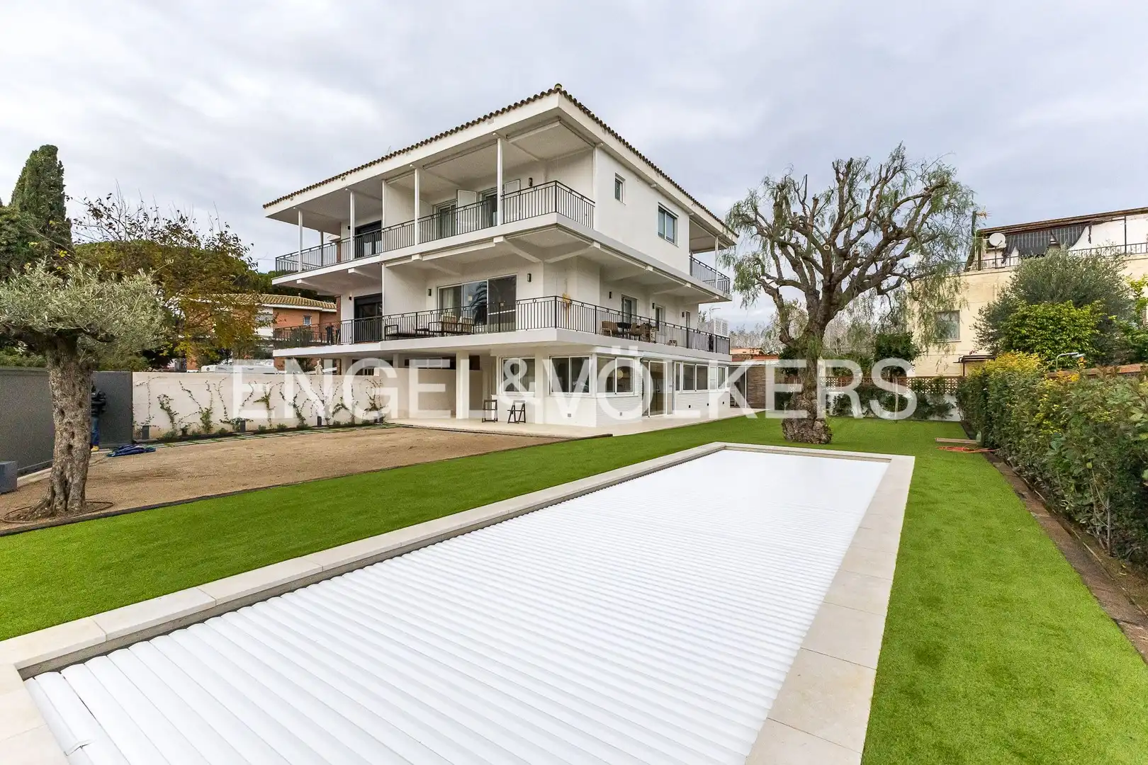 Exterior view of Houses for rent in Castelldefels  with Air Conditioner, Heating and Private garden