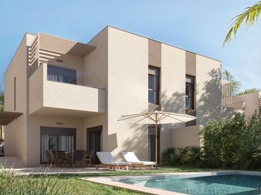 Casa a schiera di nuova costruzione con piscina in vendita a Avenida del Golf