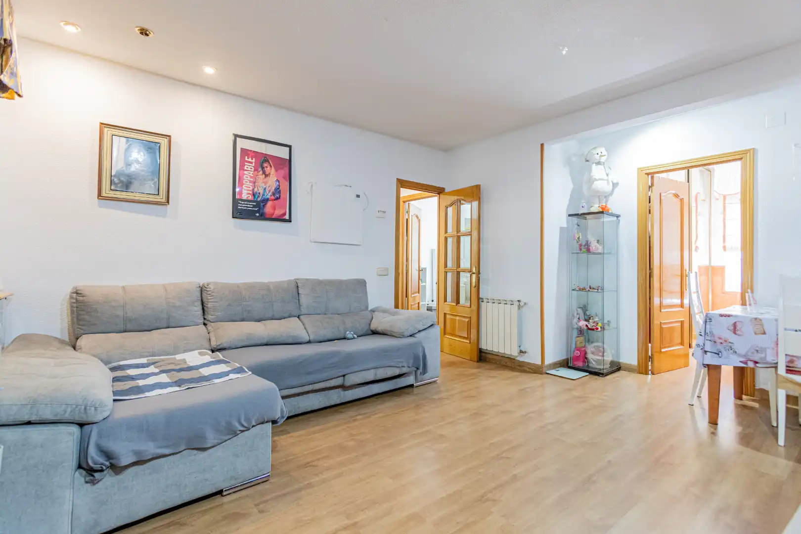 Sala d'estar de Pis en venda en Collado Villalba amb Calefacció, Parquet i Terrassa