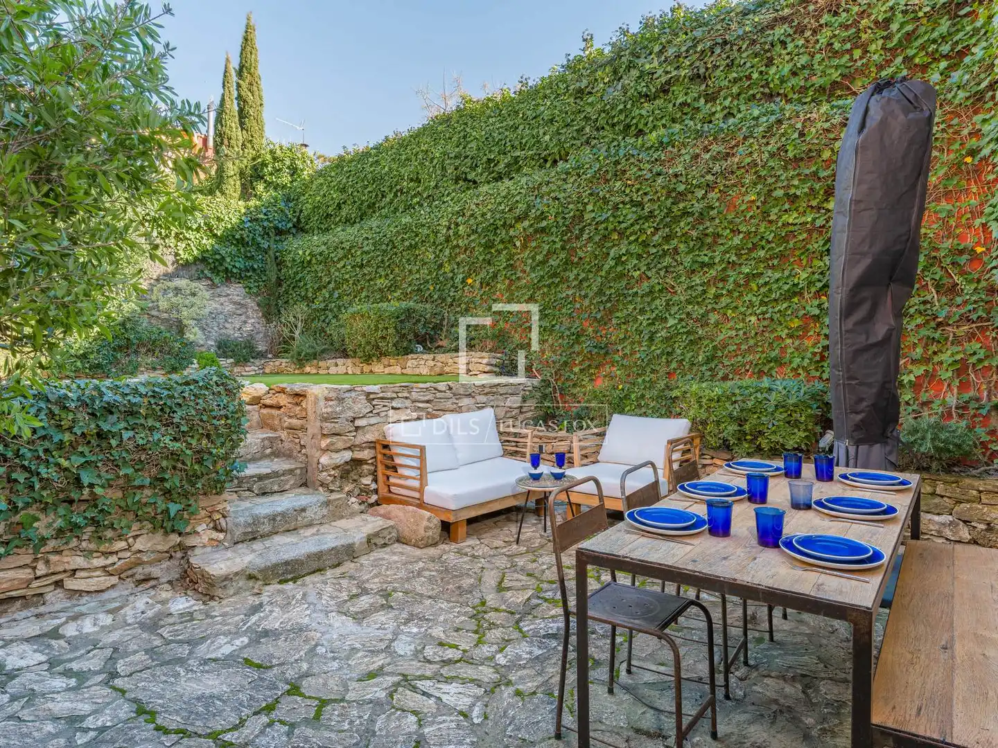 Terraza de Casa o chalet en venta en Begur con Aire acondicionado, Calefacción y Jardín privado