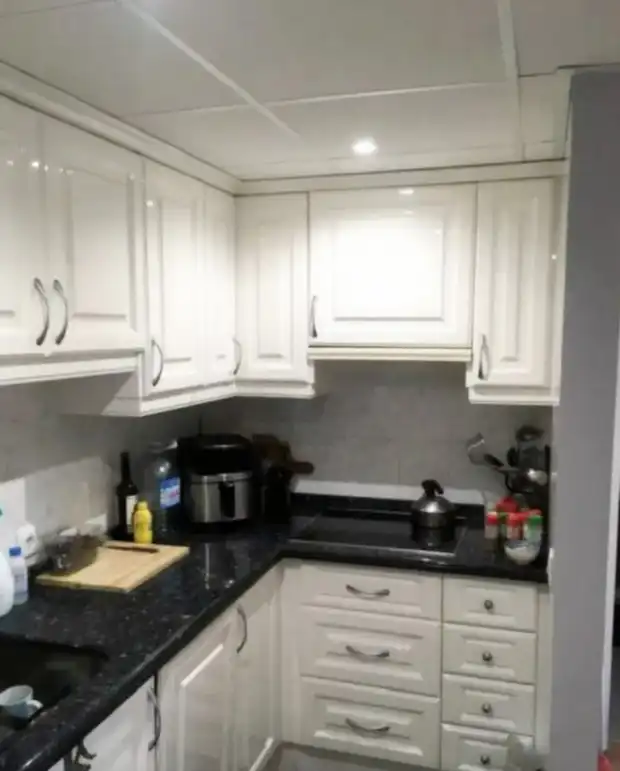 Kitchen of Apartments for sale in Calpe / Calp  with Air Conditioner, Heating and Private garden