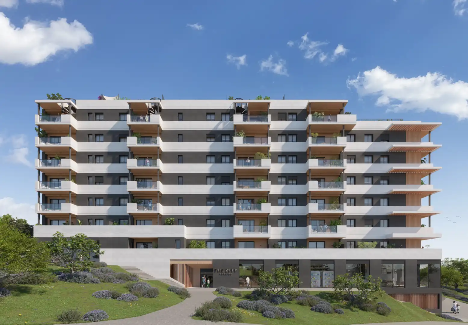 Neubau-Wohnung mit Pool zum Verkauf in distritozeta 1, imagen 3