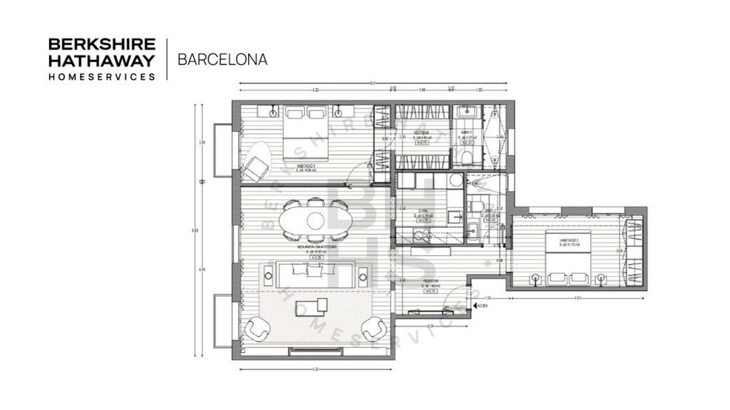 Apartment for sale in  Barcelona Capital  with Air Conditioner, Heating and Parquet flooring