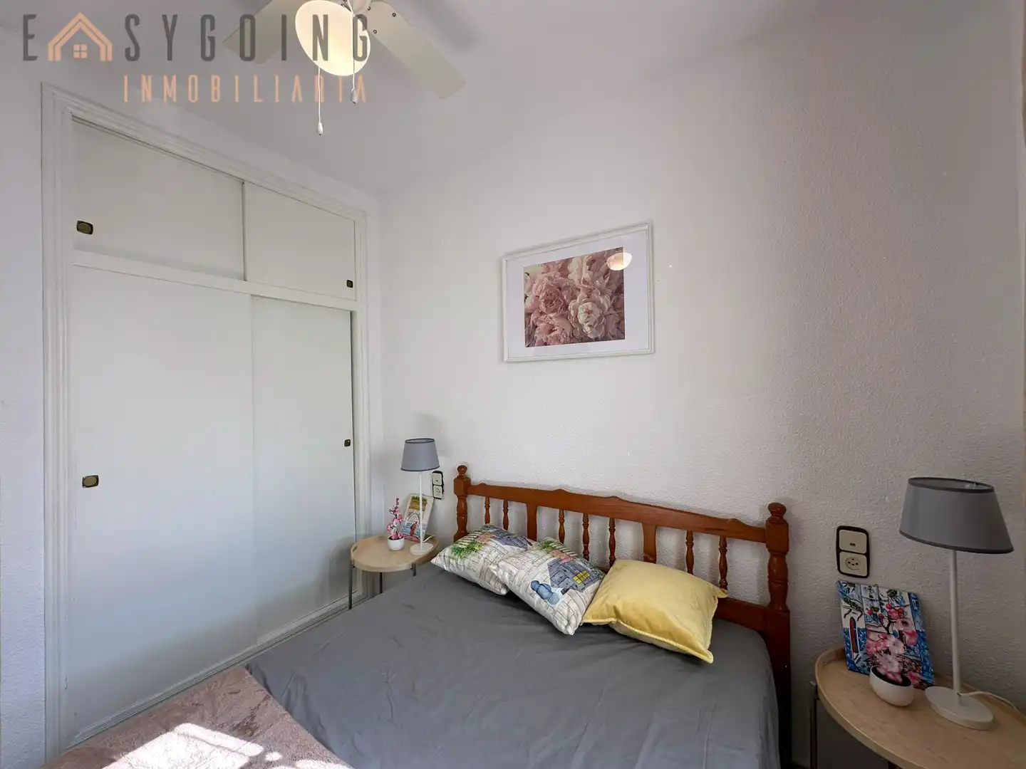 Dormitori de Casa adosada en venda en Santa Pola amb Aire condicionat, Jardí privat i Terrassa