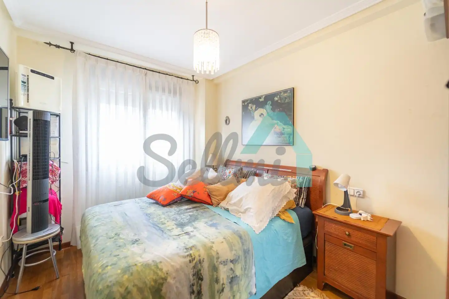 Bedroom of Flat for sale in Oviedo   with Heating, Parquet flooring and Storage room