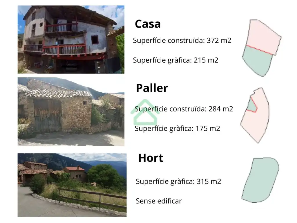 Vista exterior de Casa o xalet en venda en La Vansa i Fórnols