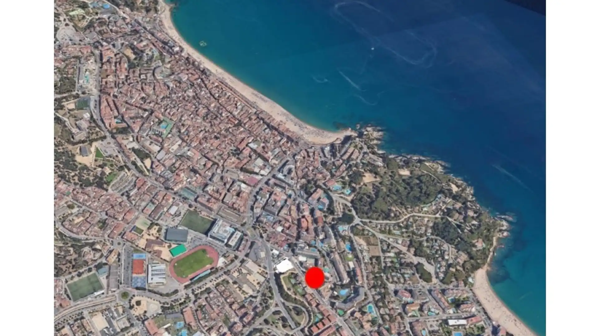 Vista exterior de Garaje de alquiler en Lloret de Mar