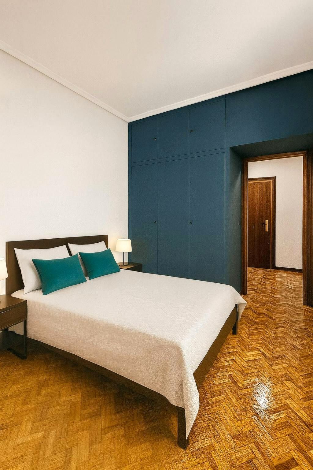 Bedroom of Flat to rent in  Madrid Capital  with Air Conditioner, Heating and Furnished