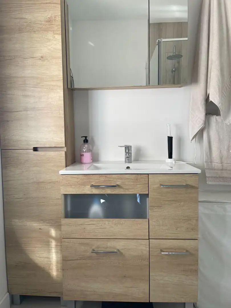 Baño de Casa o chalet en venta en Colmenar de Oreja con Aire acondicionado, Calefacción y Jardín privado