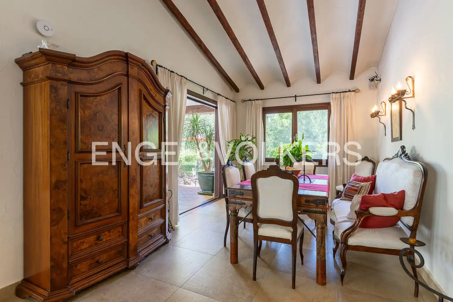 Comedor de Casa o chalet en venta en Jávea / Xàbia con Calefacción, Jardín privado y Terraza