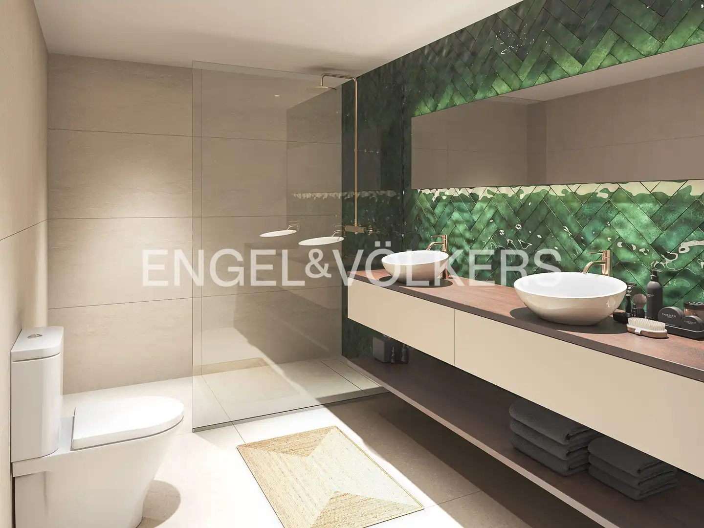 Baño de Casa o chalet en venta en Sant Quirze del Vallès con Aire acondicionado, Calefacción y Jardín privado
