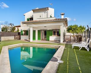 Exterior view of House or chalet for sale in Porreres  with Air Conditioner, Private garden and Terrace