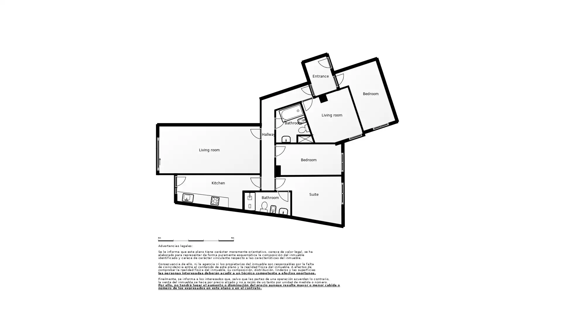 Wohnung zum Verkauf in Barcelona mit Klimaanlage, Heizung und Terrasse
