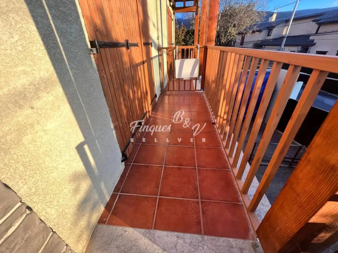 Balcony of Houses for sale in Osséja  with Heating, Private garden and Parquet flooring