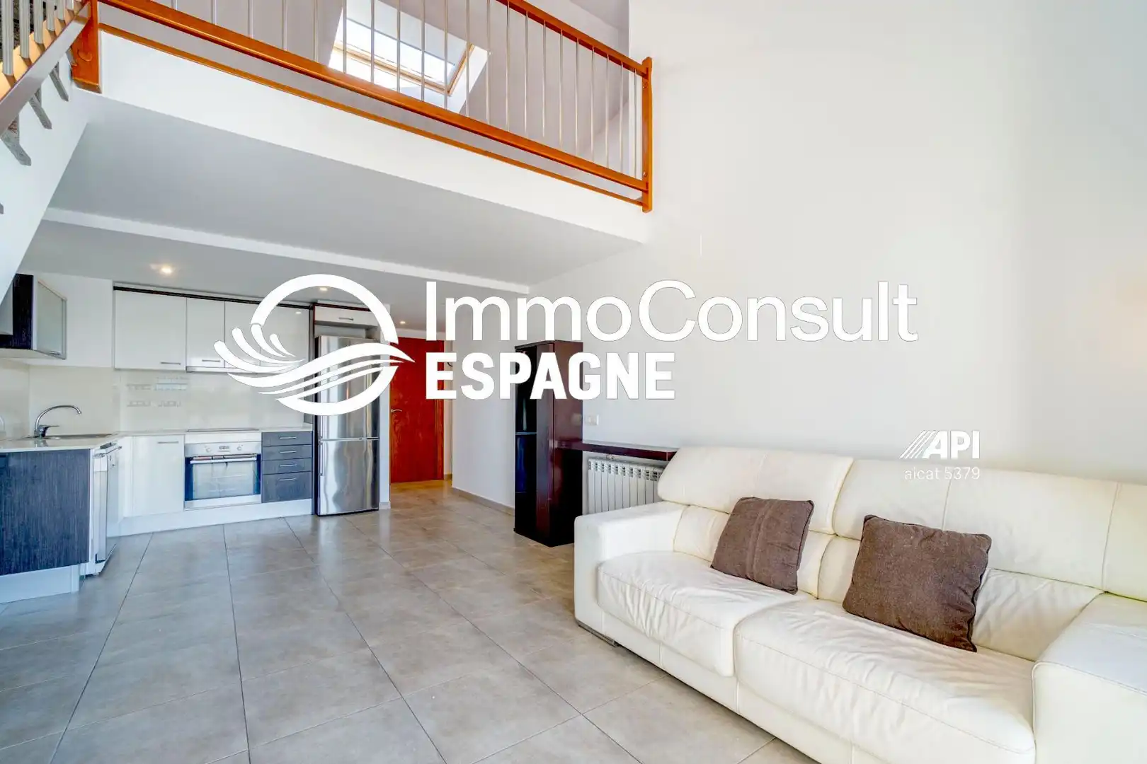 Sala de estar de Apartamento en venta en Empuriabrava con Aire acondicionado, Calefacción y Terraza