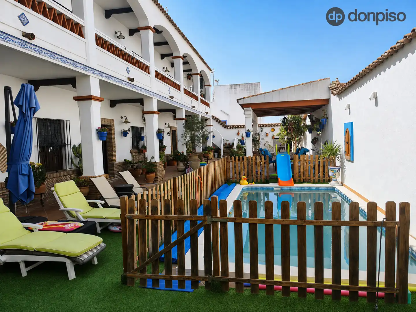 Swimming pool of Country homes for sale in Ayamonte  with Private garden, Storage room and Swimming Pool