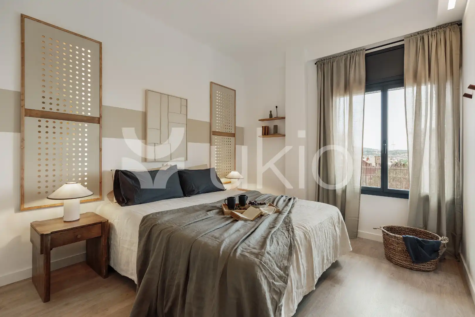 Bedroom of Apartments for rent in Barcelona  with Air Conditioner, Heating and Furnished