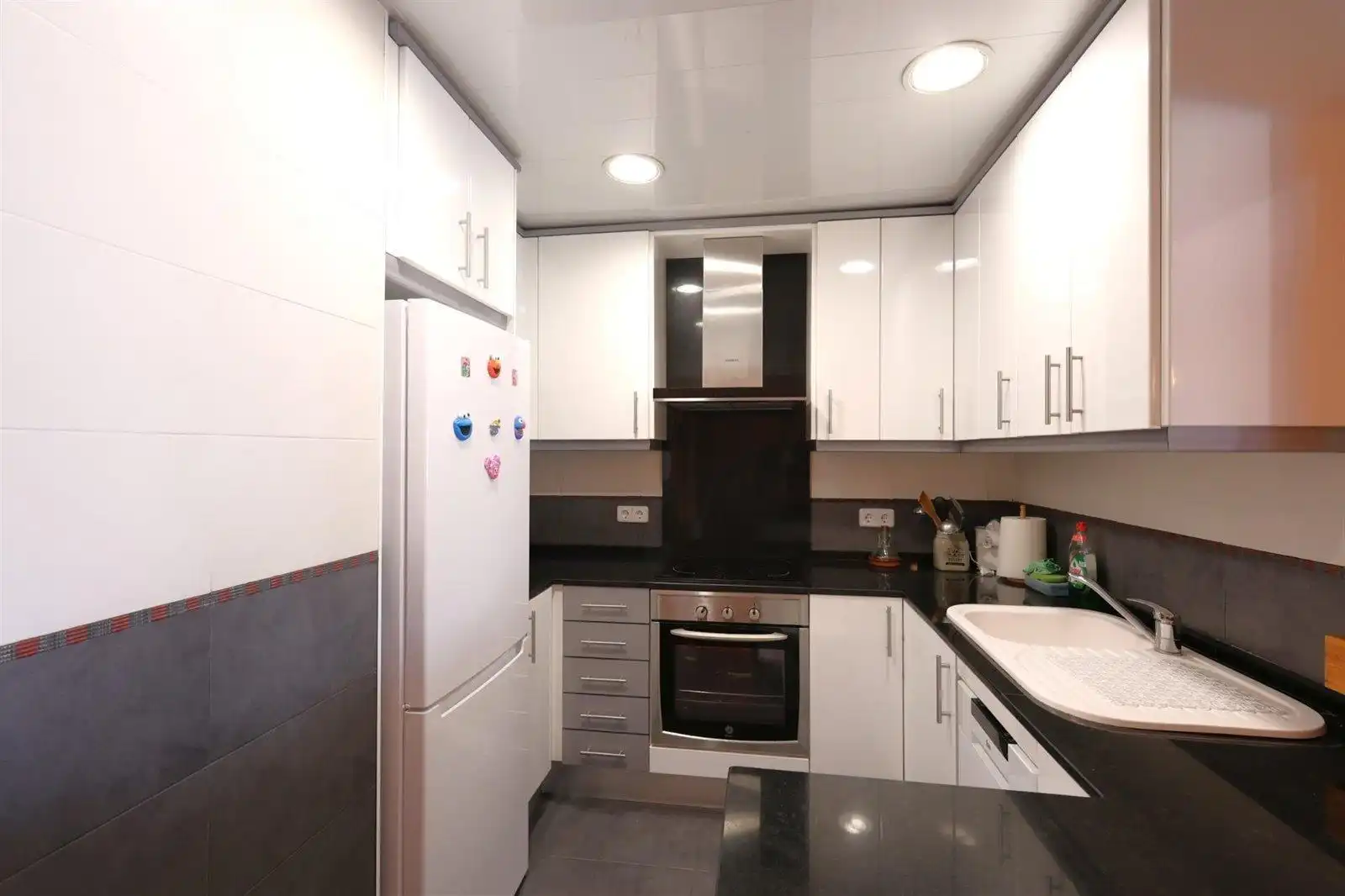 Küche von Wohnung zum Verkauf in El Vendrell mit Klimaanlage, Heizung und Terrasse